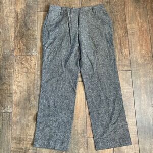 Liz Claiborne Sloane Gray Tweed Career Office Business Casual Work Pants Size 6